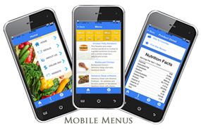 Web Menus Mobile App