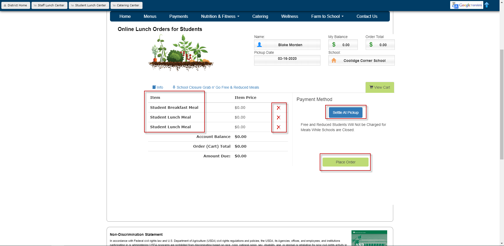 North Andover Public Schools School Nutrition And Fitness