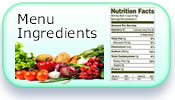 Menu Ingredients