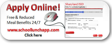Apply Online Button Sharyland