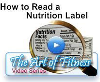 Art of Fitness Video - How to Read a Nutrition Label