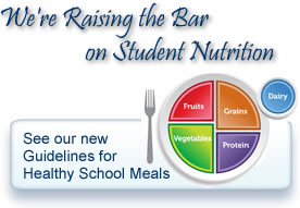 We’re raising the bar on student nutrition.  See our guidelines for health school meals