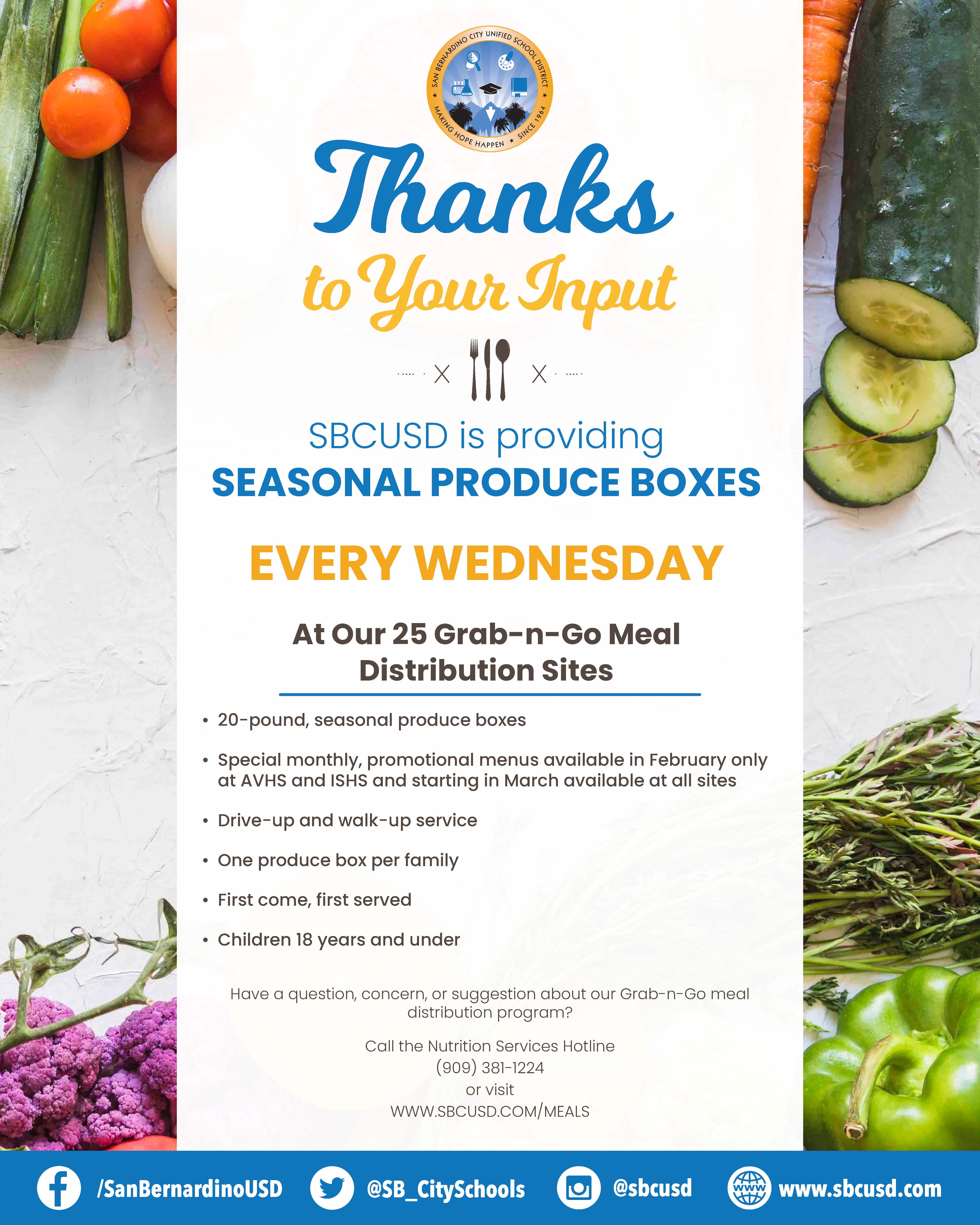 San Bernardino City School District - School Nutrition And Fitness